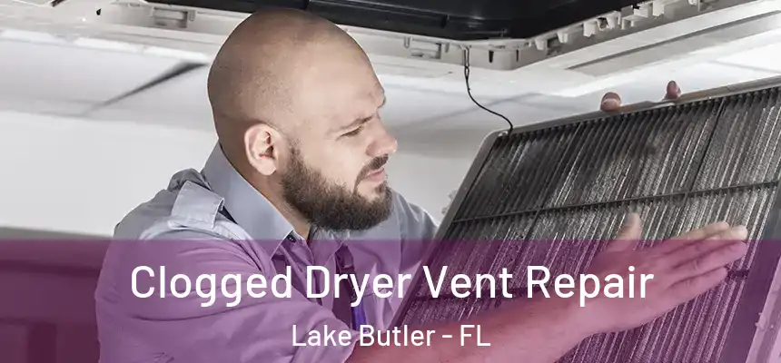  Clogged Dryer Vent Repair Lake Butler - FL